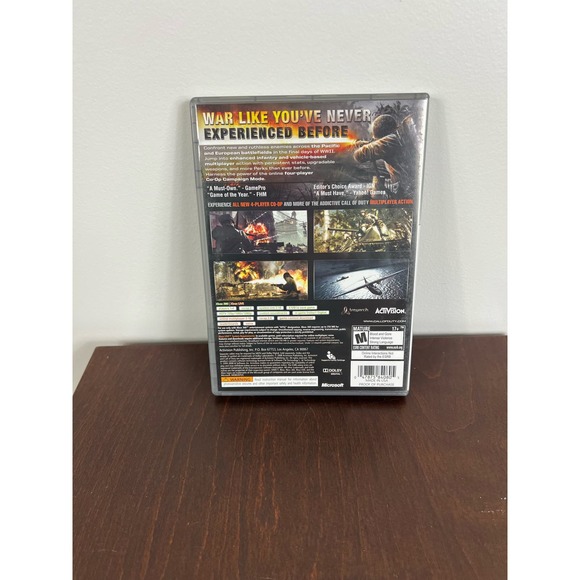 Call of Duty World at War Video Game XBOX 360 - Picture 2 of 4